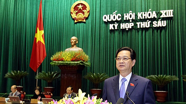 ที่ประชุมรัฐสภาเห็นพ้องในเป้าหมายการขยายตัวจีดีพีปี2014ที่ร้อยละ5.8